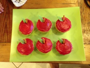 apple cup cakes